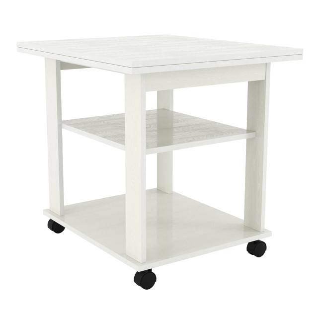 стол журнальный Консул 700х650х600мм белый ЛДСП