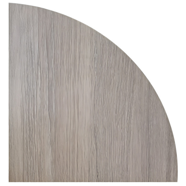 полка мебельная угловая 350х350х18 дуб устричный